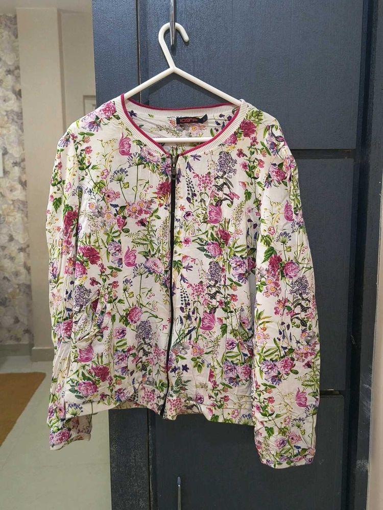 Floral Print Jacket