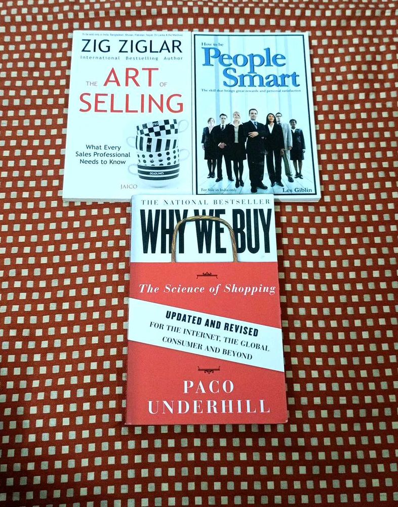 3 Business &amp; Sales Books