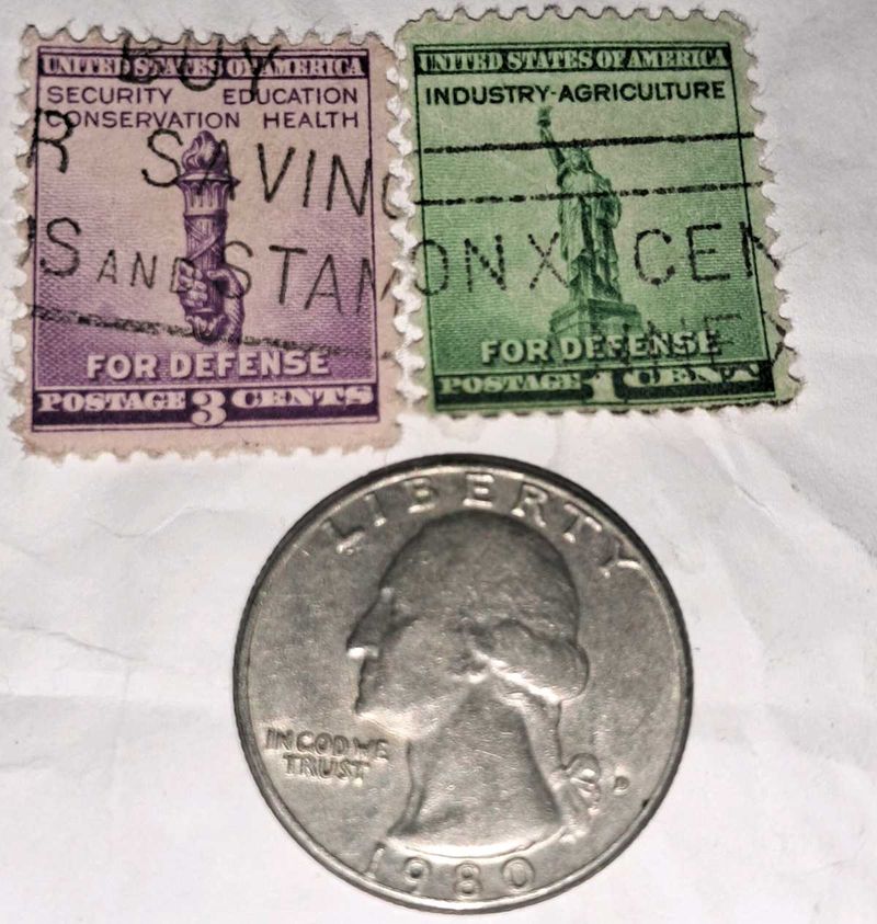 1950s rare USA stamps