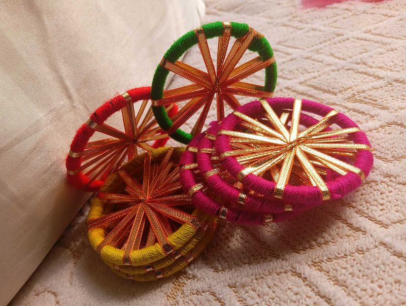 But 6, Get 2 Free😍✨ Set of 8 Chakri Gota