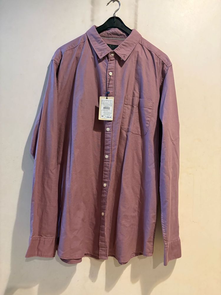 Mauve Casual Shirt