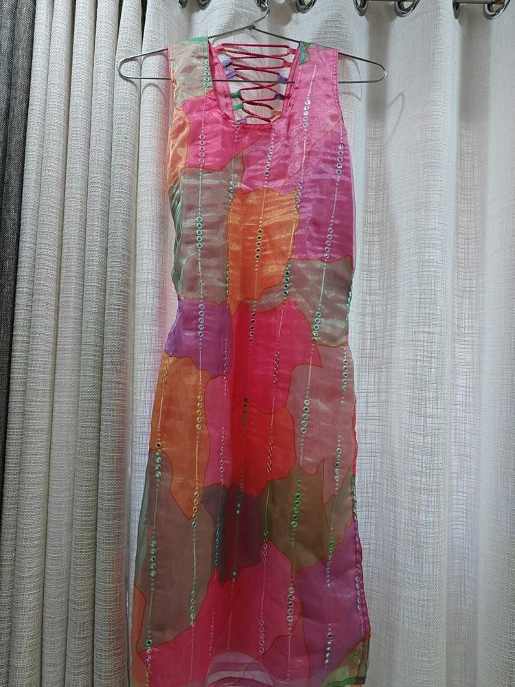 Colorful Abstract Dress