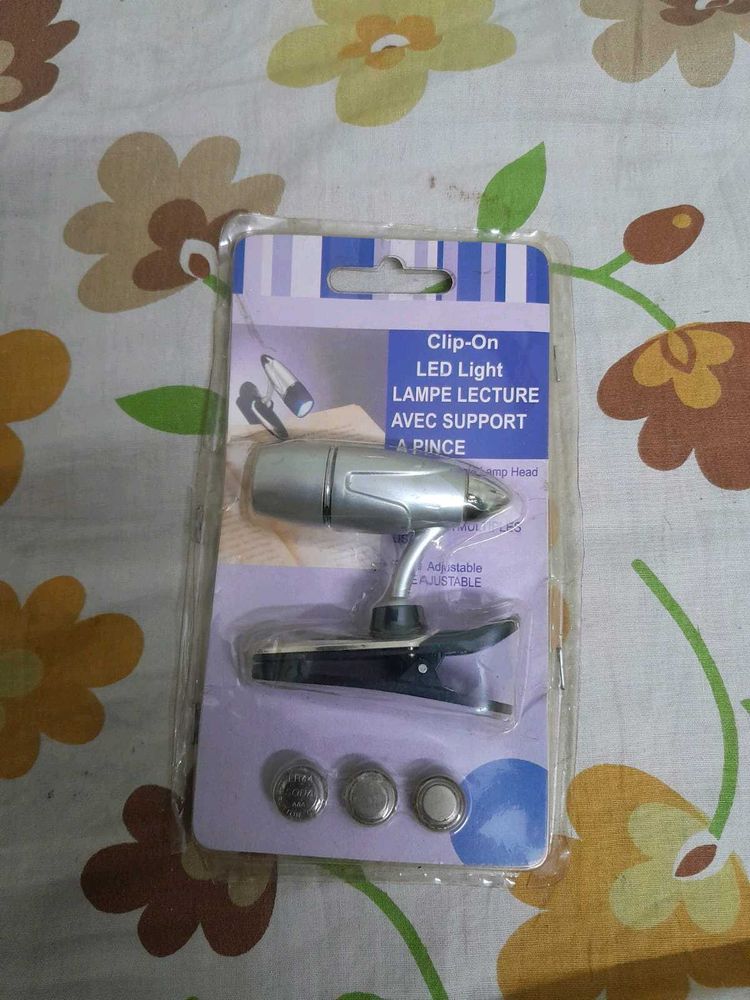 Clip-on LED Reading Light