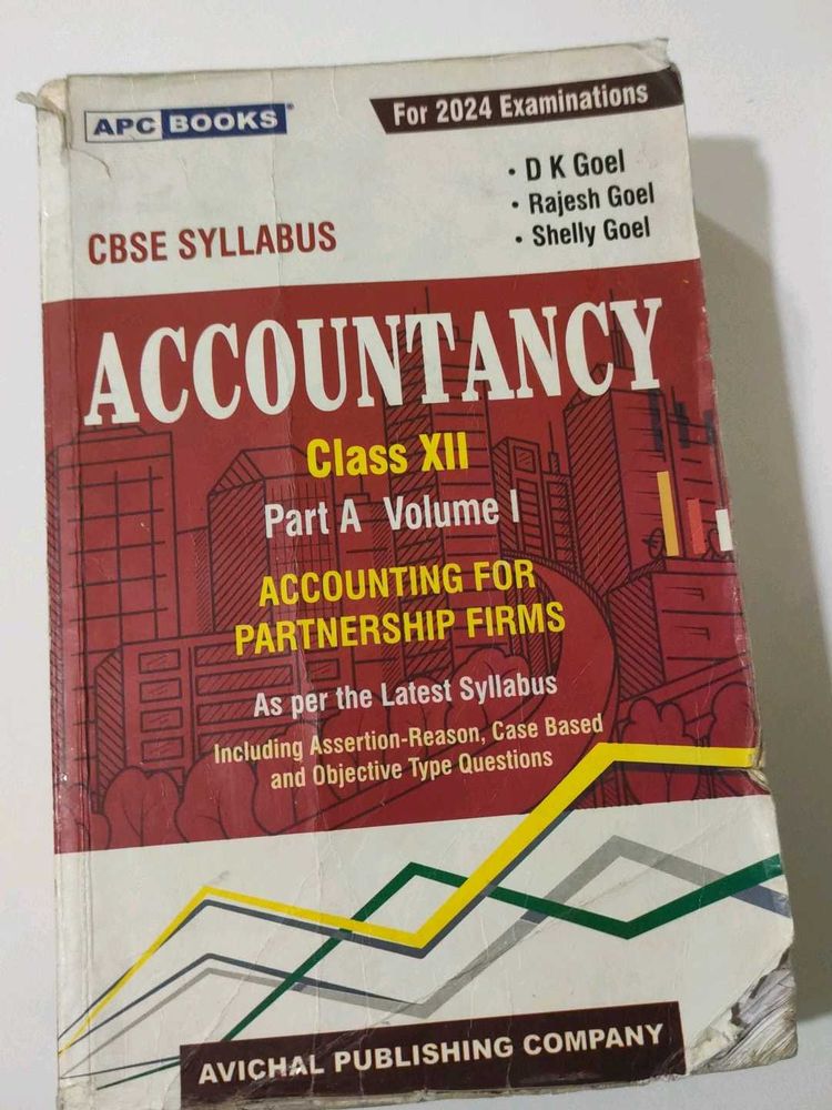Accountancy Class 12 Part A Volume 1