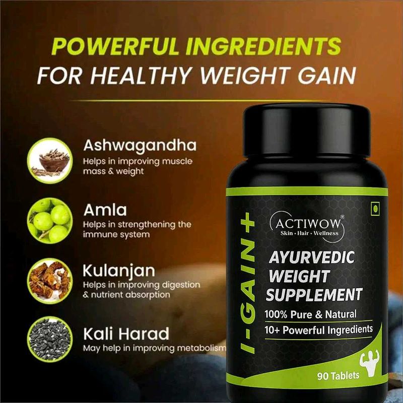 Actiwow Ayurvedic Weight Supplement
