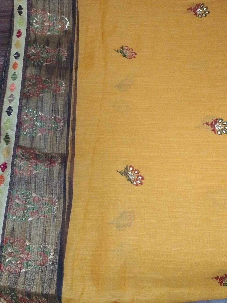 Beautiful Cotton Saari New