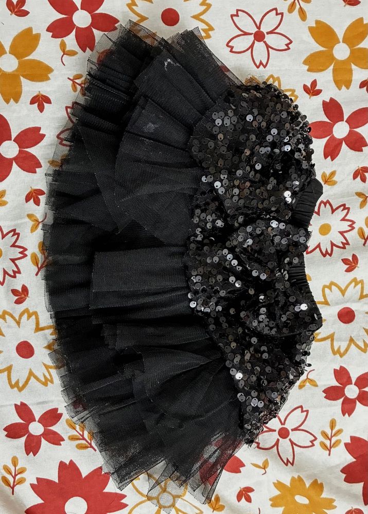 Sparkly Black Tutu Skirt