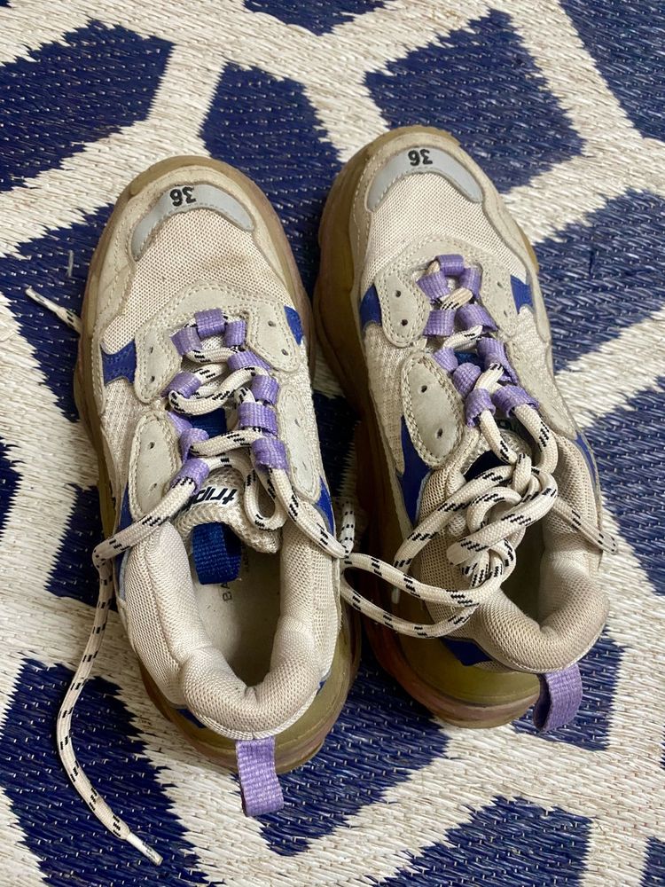 Balenciaga Triple S Sneakers - Size 36