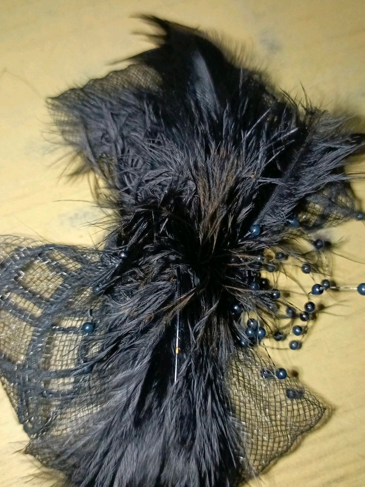 Fur Bow Piece To Attach