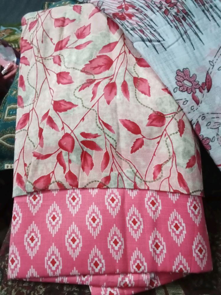 Cotton Dress Material With Dupatta