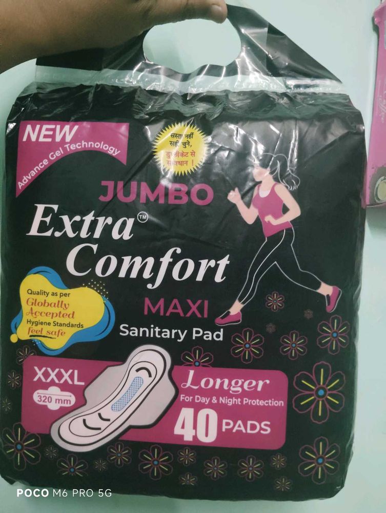Jumbo Extra Comfort Maxi Sanitary Pads