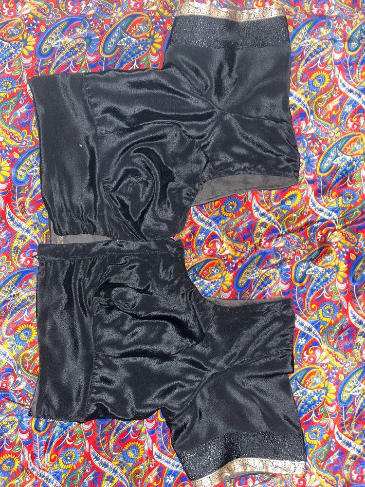 Crepe  Black  Blouse