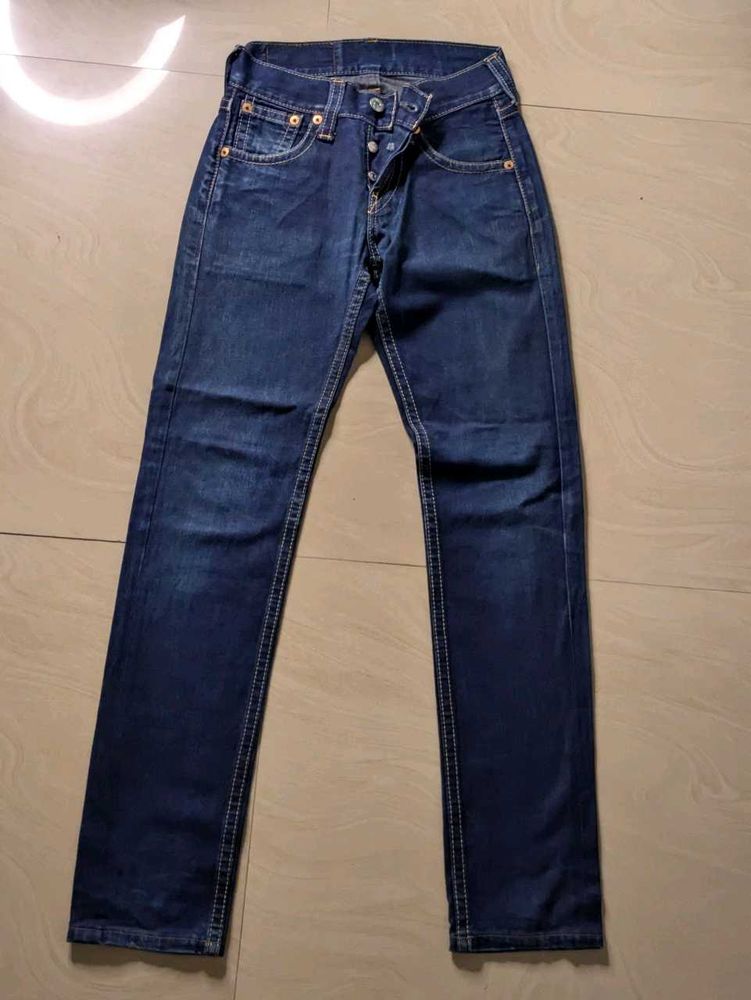 Dark Wash Denim Jeans