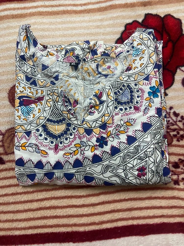 Brand New Cotton Kurti With Leggings