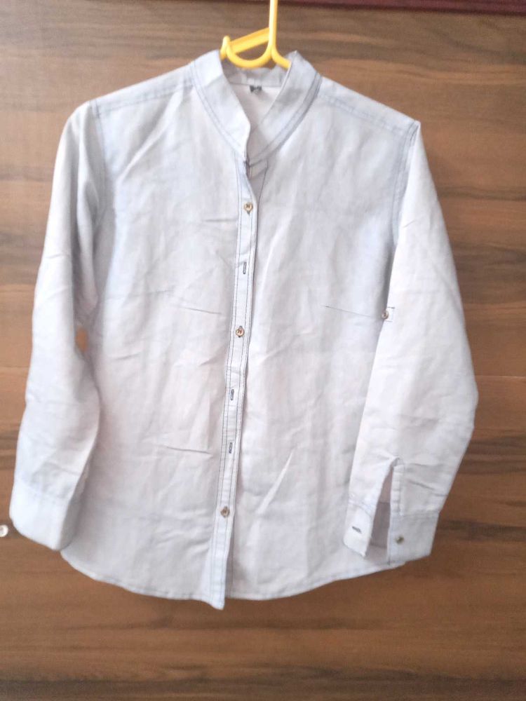 Casual Light Blue Shirt