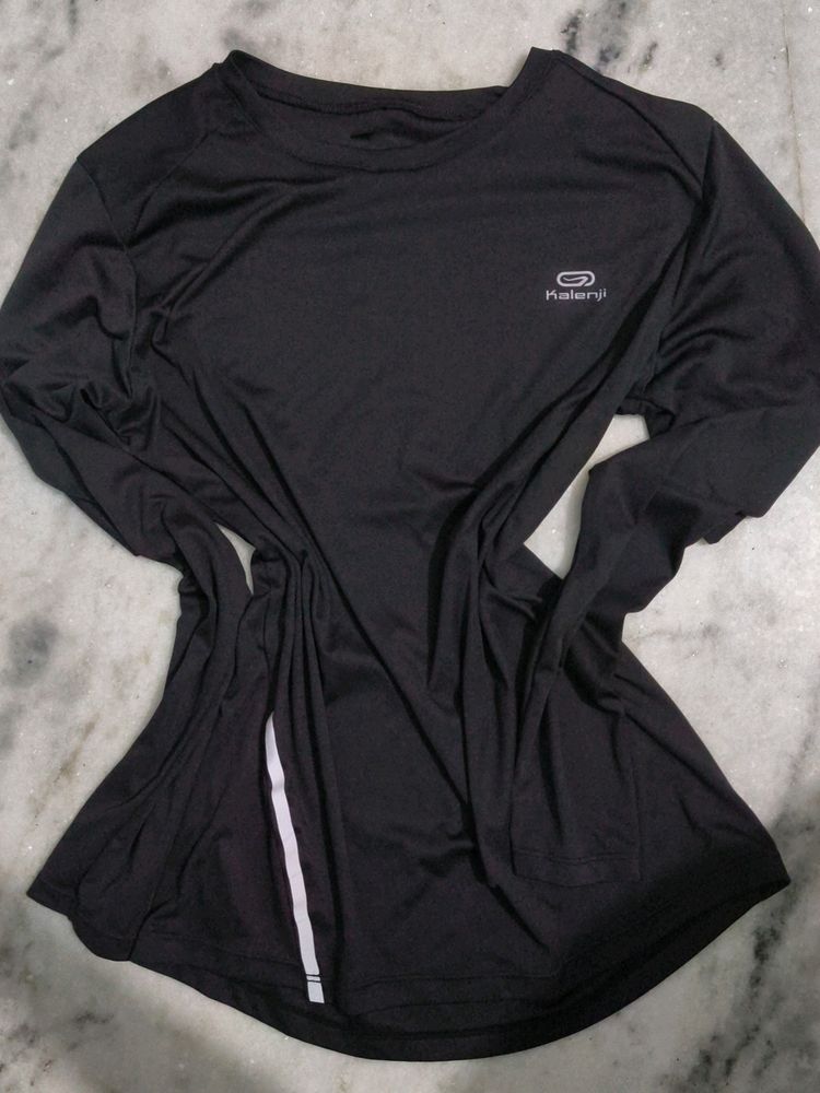 Black Compression Gym T - Shirt