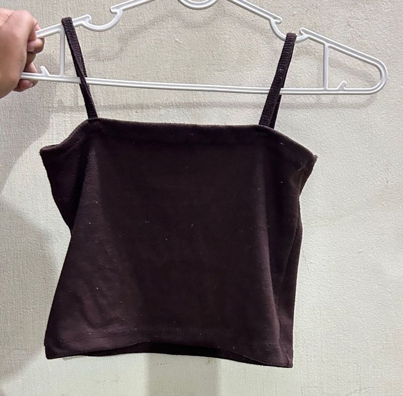 Brown Tank Top