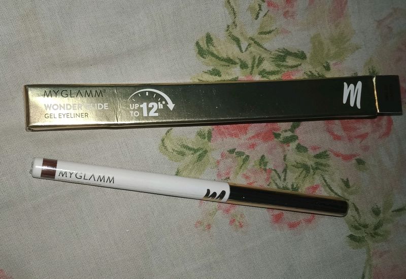 SEALED NEW MYGLAMM GEL BROWN EYELINER