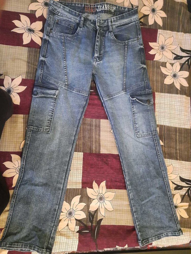 Trendy Baggy Jeans  Unisex, Casual Steetwear Style