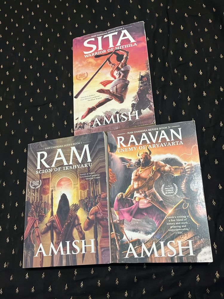 Ram Chandra Trilogy By AMISH Book 1,2 And 3