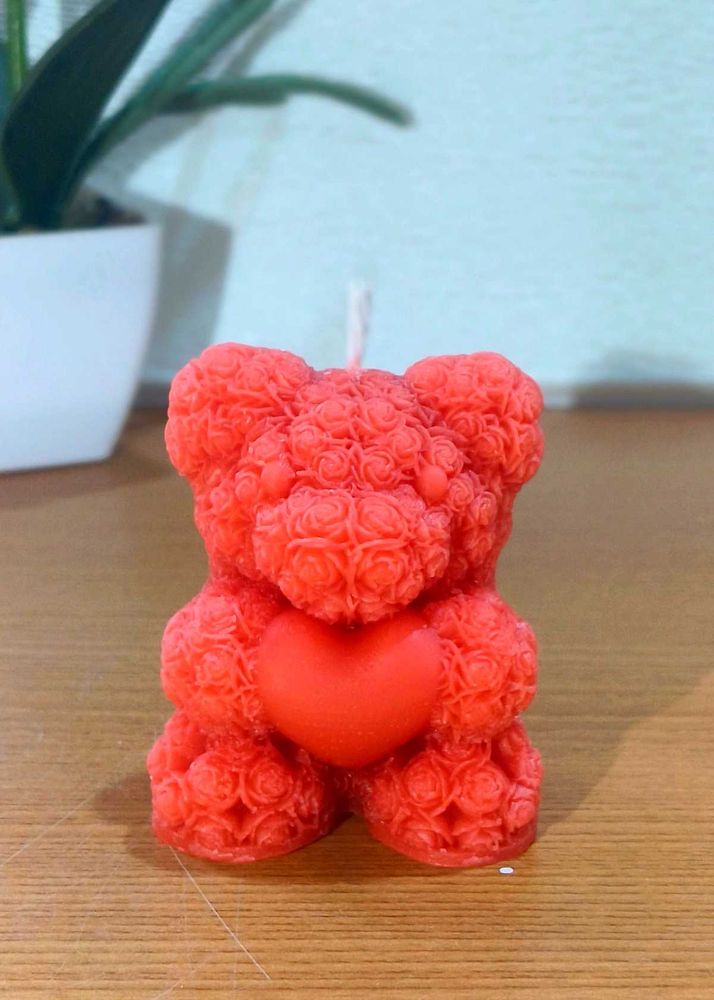 Teddy Bear Candle