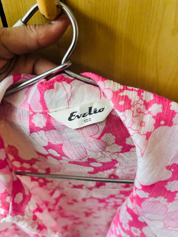Vintage Floral Blouse