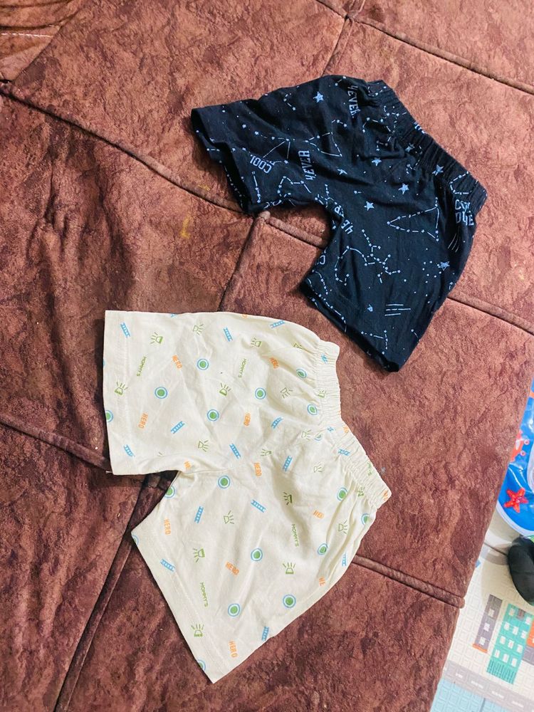 Cute Boys Shorts - Set of 2