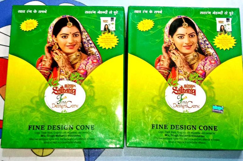 2 Combo Satrangi Mehndi24 Keep
