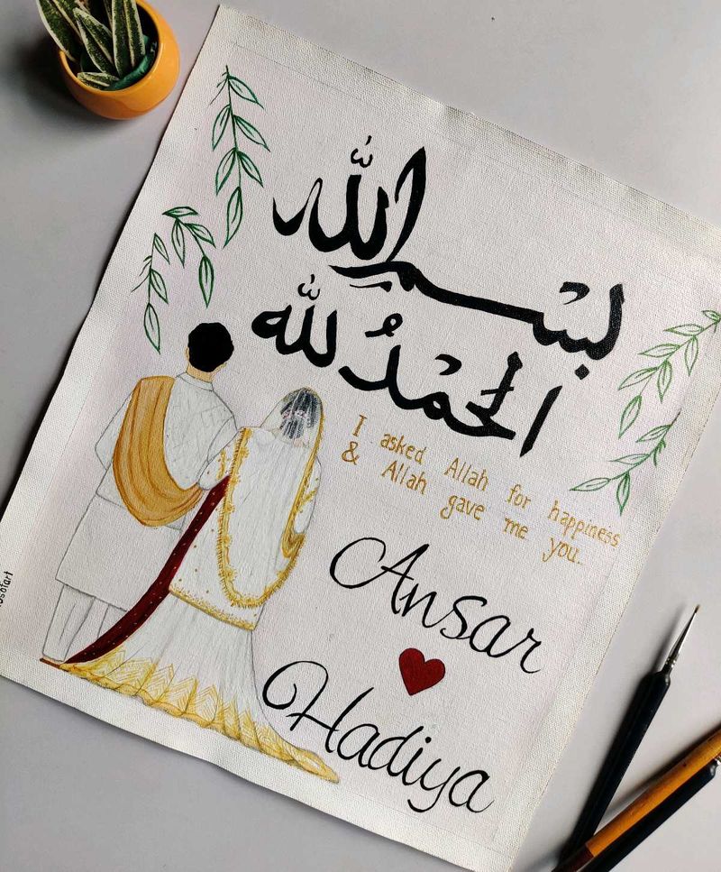 Custom Wedding Artwork💝
