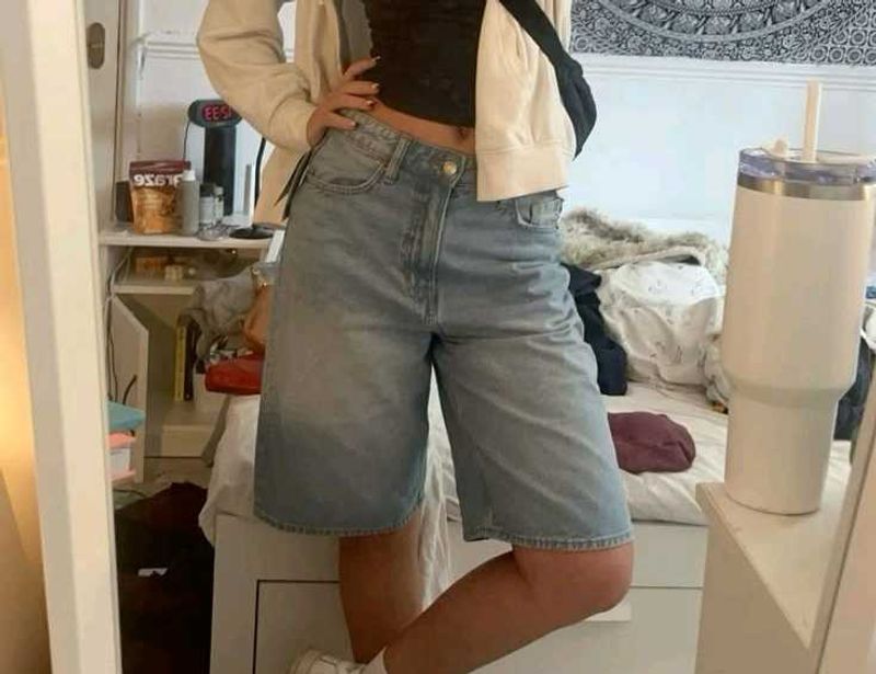Denim jorts