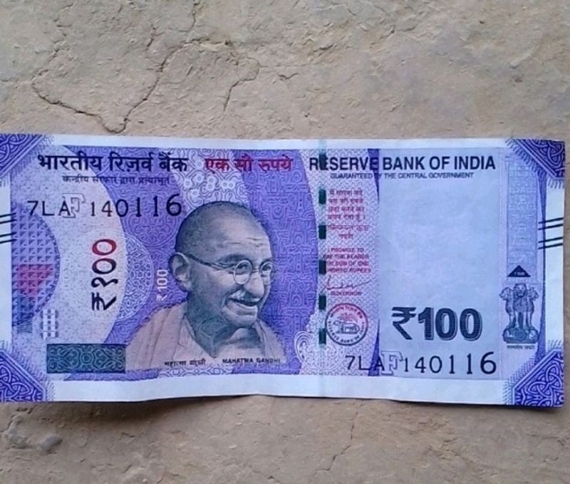Combo Of 100 And 10 Rs Note