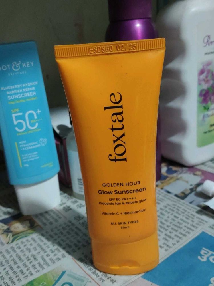 Foxtale Golden Hour Glow Sunscreen