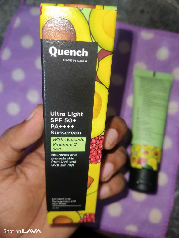 Quench Ultra Light Sunscreen