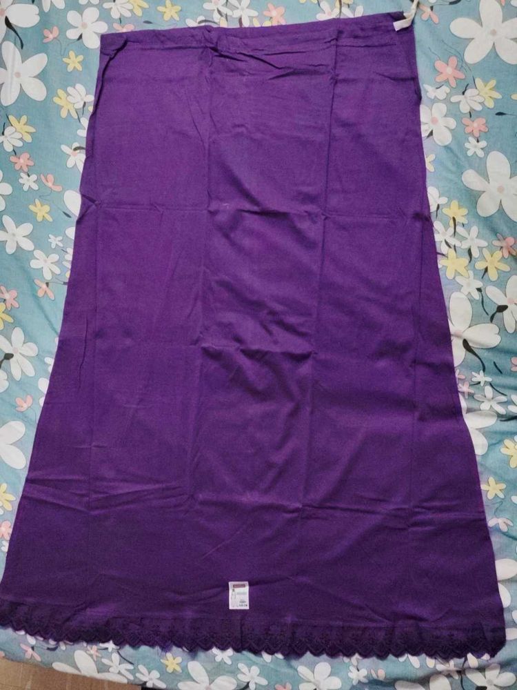 Purple Underskirt with Lace