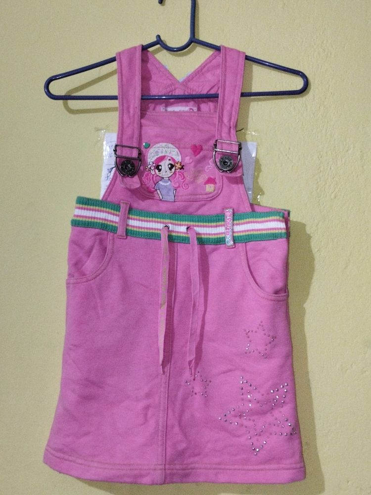 Cute Overall Dress For Kids 💕