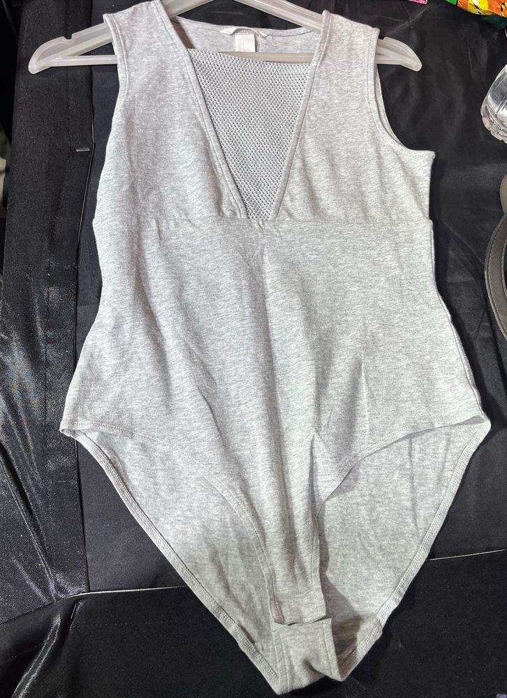 Gray Bodysuit