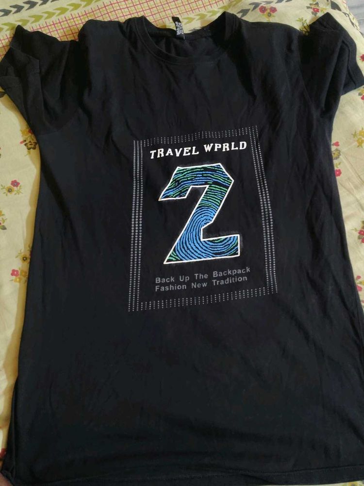 Cool Graphic Black T-shirt