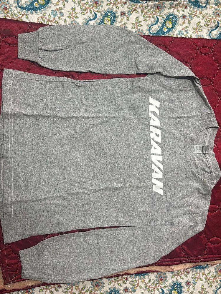 Karavan Gray Long Sleeve Tee