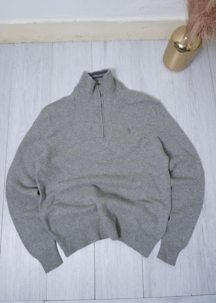 Ralph Lauren Grey half zipper