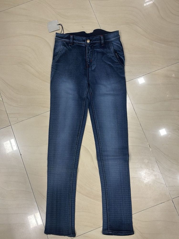 Dark Blue Denim Jeans