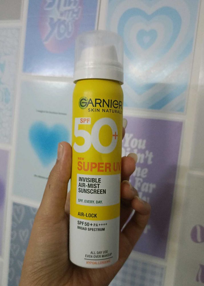 Garnier SPF 50 Sunscreen