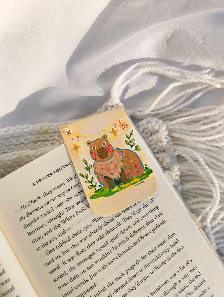 Handmade Magnetic Bookmarks