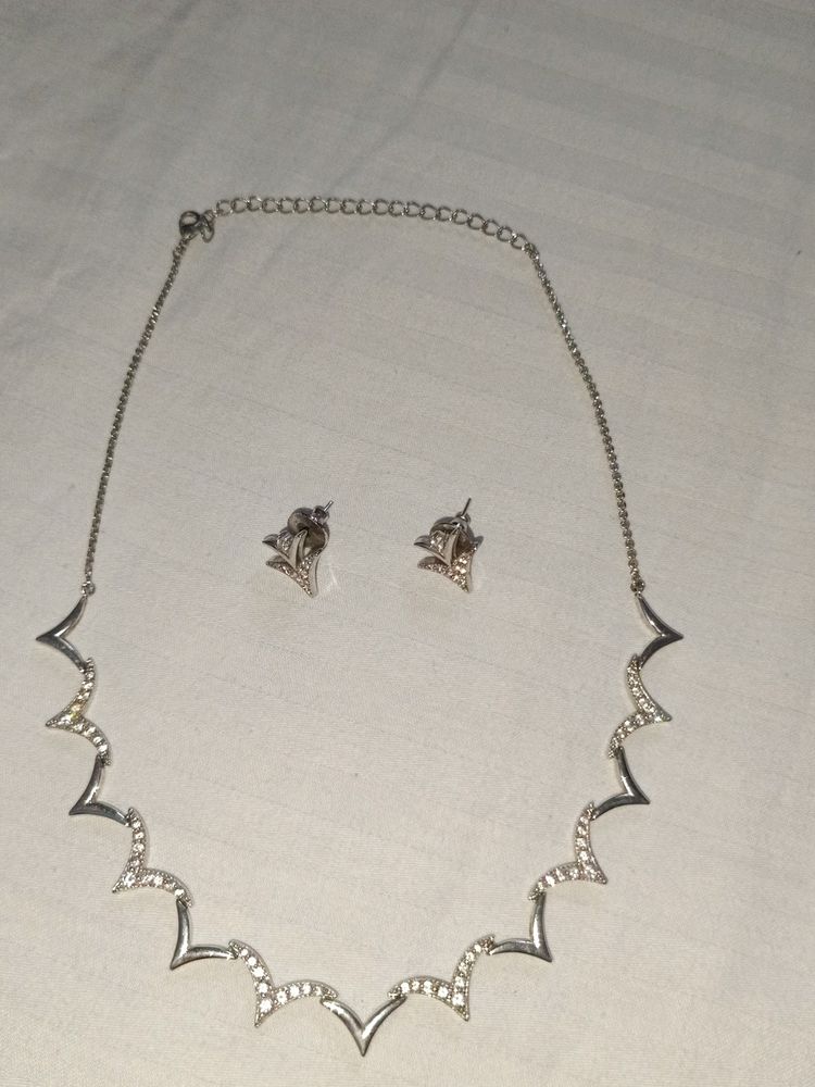 Necklace With Earrings
