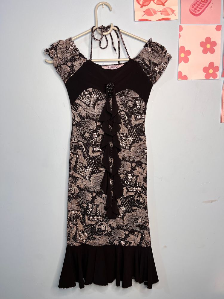 DAZZLED BODYCON DRESS