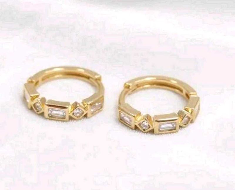 Sweet sparkle hoops earrings