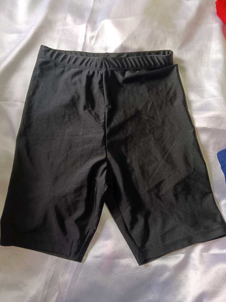 Black Biker / cycling Shorts
