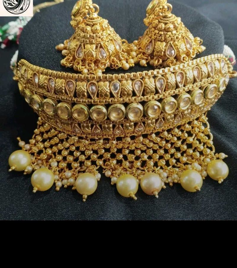 Golden Necklace Set