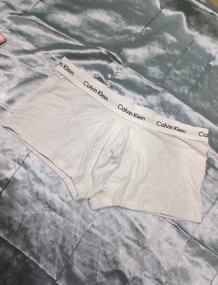 Calvin Klein White Boxers