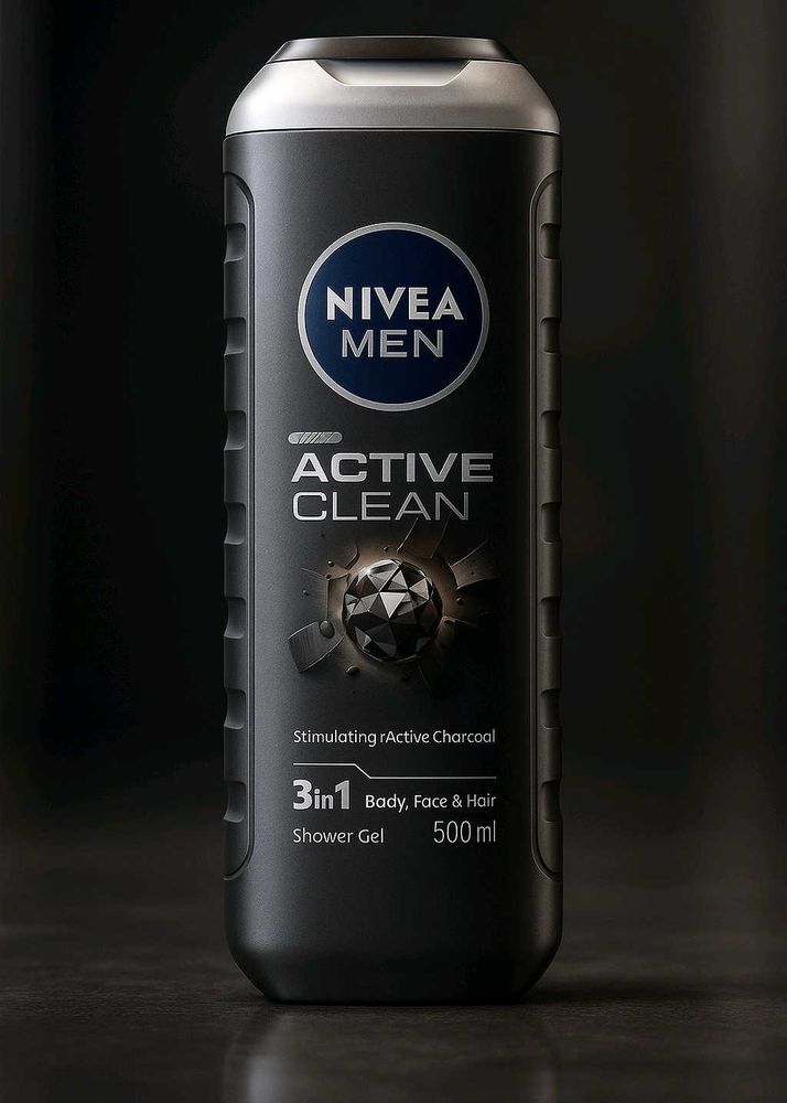 NIVEA Men Active Clean 3-in-1 Shower Gel