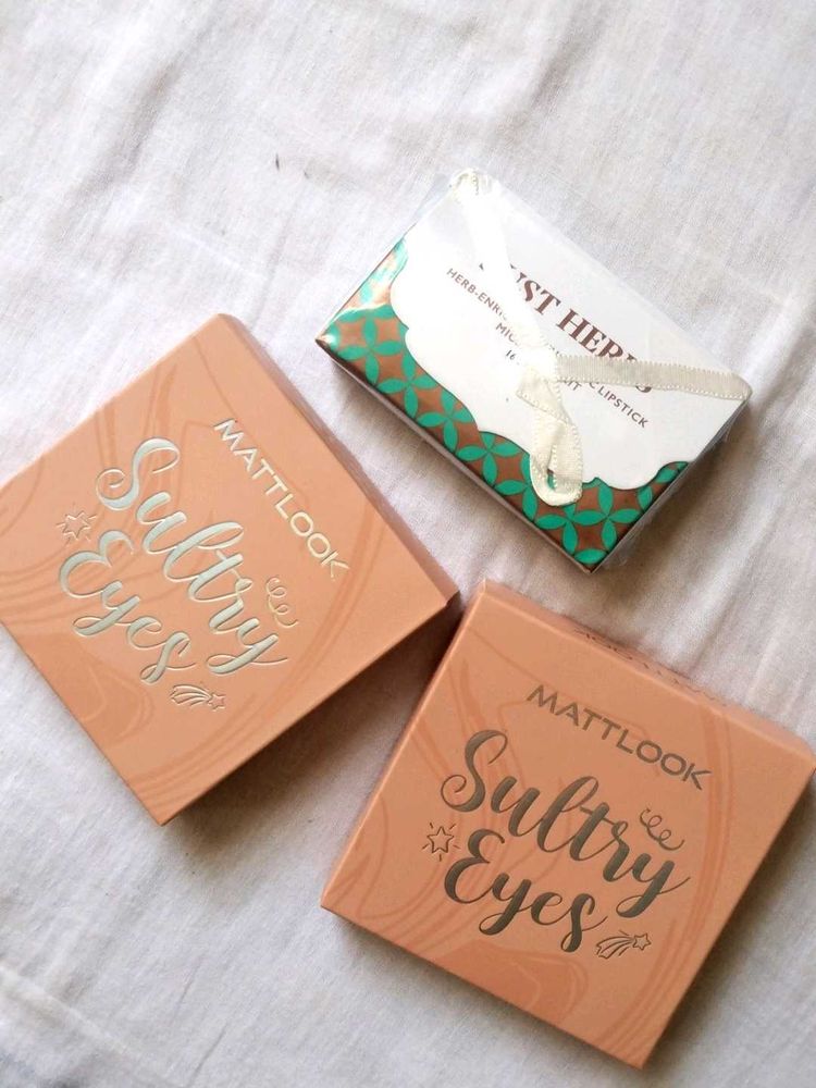 Mattlook Sultry Eyes Eyeshadow Pack Of 2, lipstick
